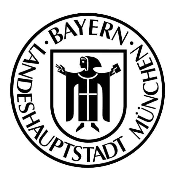 1985: Zuschuss durch die Stadt | Logo der LH München 